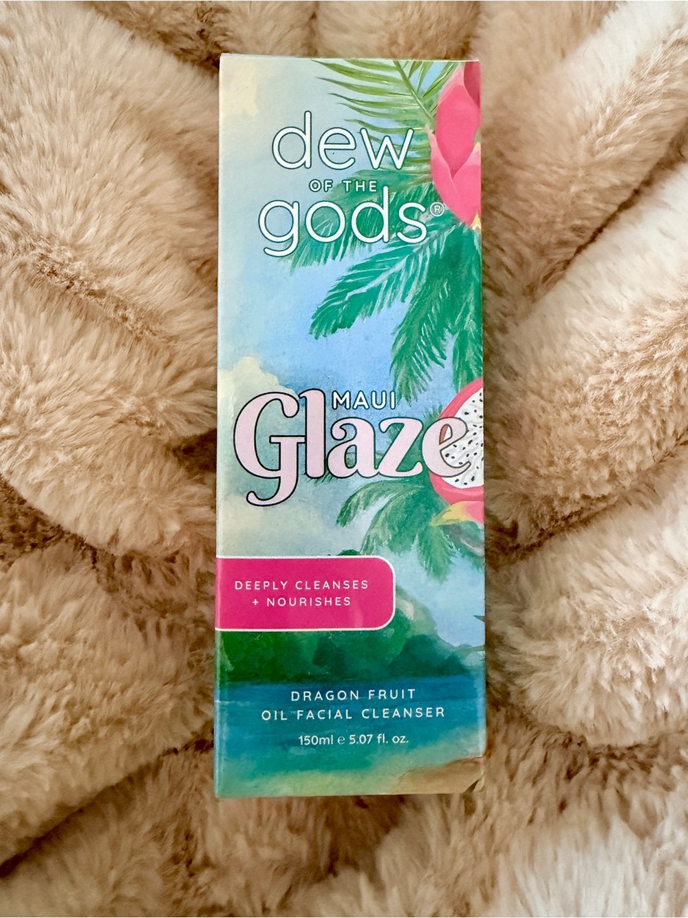 Dew of the Gods Maui Glaze Dragon Fruit Oil Facial Cleanser